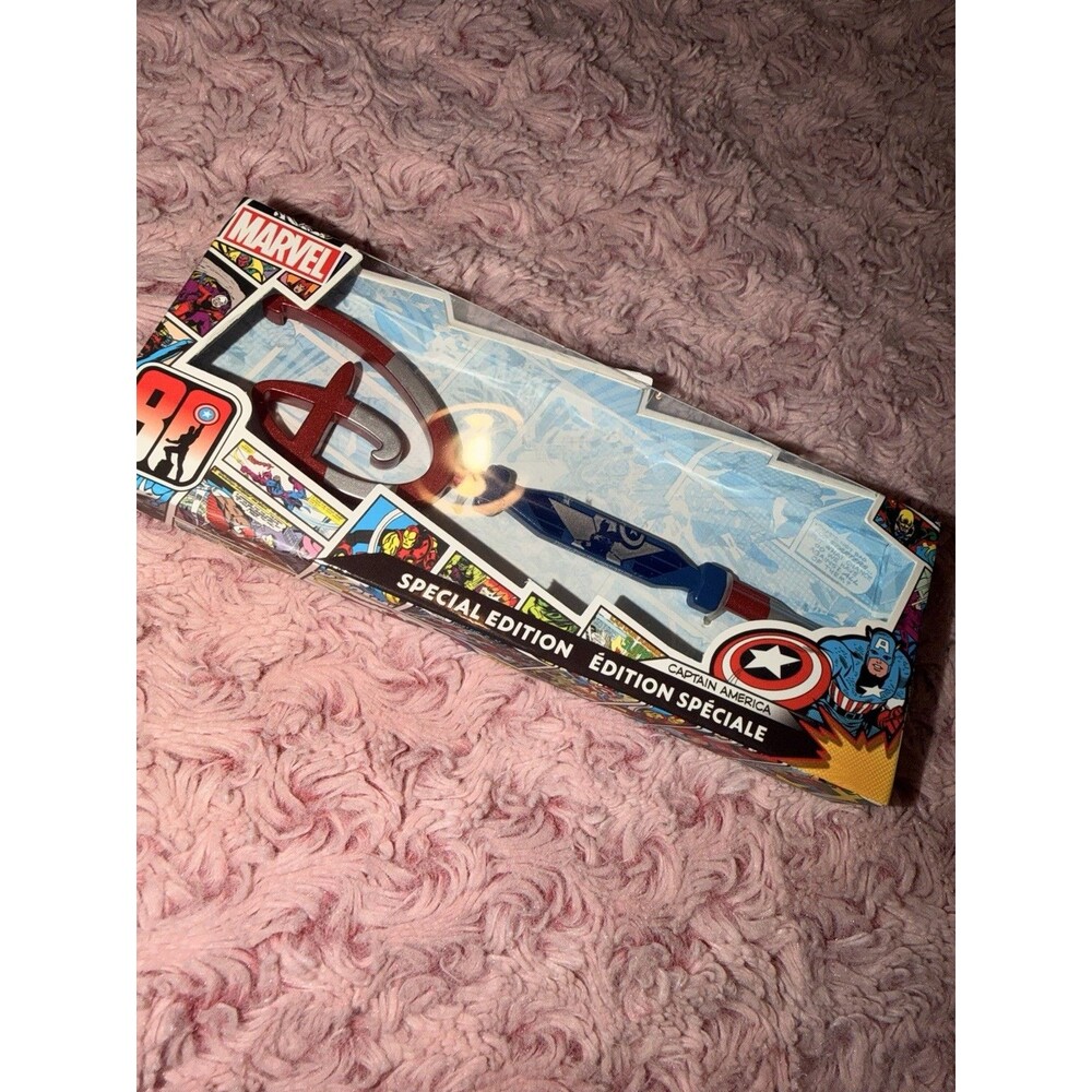 Disney Store Marvel Captain America 80th Anniversary Collectible Key Special